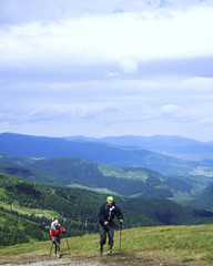 Obraz premium Summer hiking.
