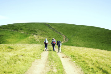 Summer hiking.