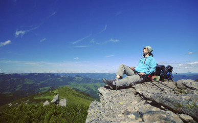 Summer hiking.