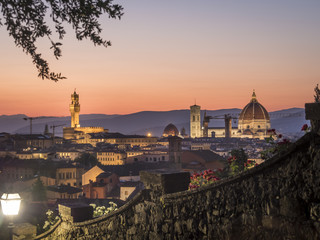 Sunset in Florence