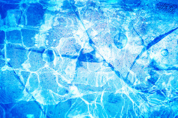 Texture of a water surface