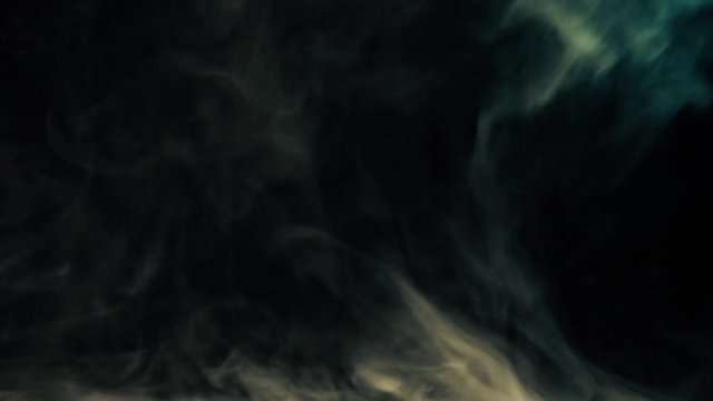 smoke waves on dark background