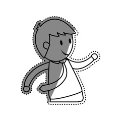 Fototapeta premium Businessman entrepreneur cartoon icon vector illustration graphic design
