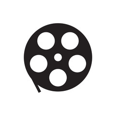 movie tape icon illustration
