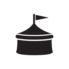 circus icon illustration