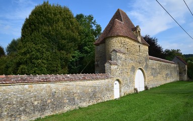 Fototapeta na wymiar Château de Poiseux