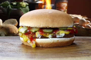 Hamburger gourmet