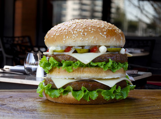 Hamburger gourmet