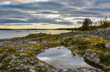 The severe beauty of lake Ladoga.