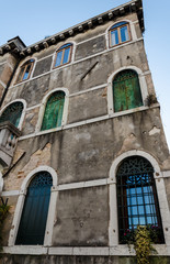 Old palazzo in Venice, Italy