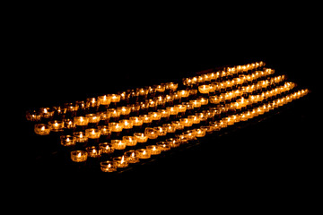 Candles in Church