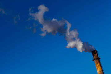 Chimney in East Beijing