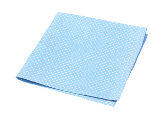dotted turquoise place mat