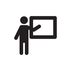 teacher icon illustration