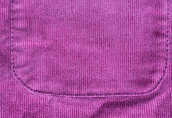 Fototapeta na wymiar close up of fabric or clothing item with pocket