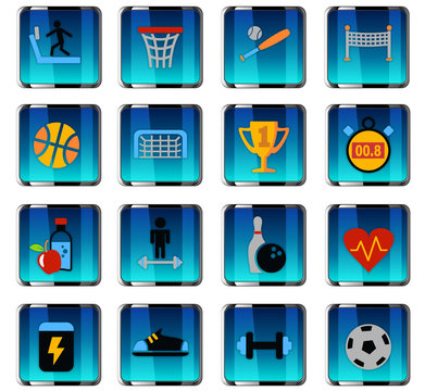 sport icon set