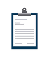 report table icon over white background. colorful design. vector illustration