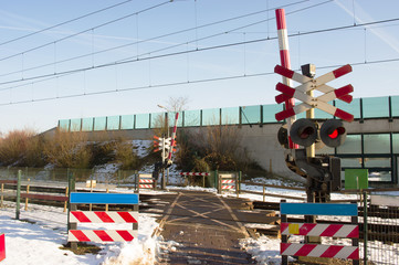 Bike railway crossing