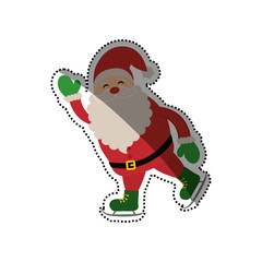 Christmas cute cartoon icon vector illustration graphic design