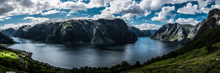Fototapeta na wymiar Stegastein Overlook, Norway