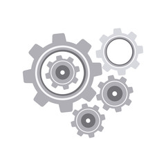 symbol gears icon image, vector illustration design