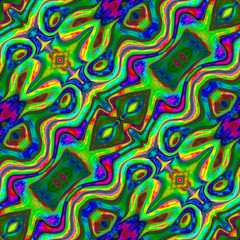 Colorful abstract background. Raster version.