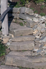 stone staircase