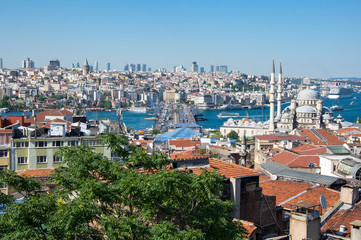 Top view of Istanbul