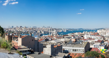 Top view of Istanbul