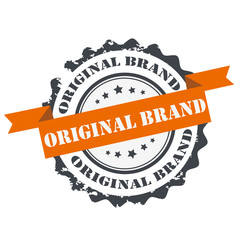 Original brand stamp sign symbol