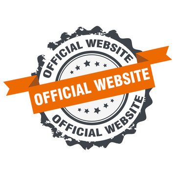 Official website stamp sign logo