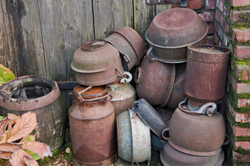 old rusting vessels © amadeusz