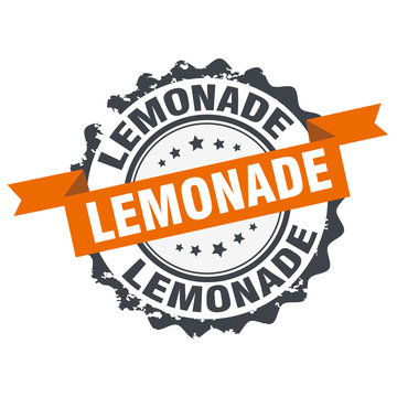 Lemonade stamp sign seal logo