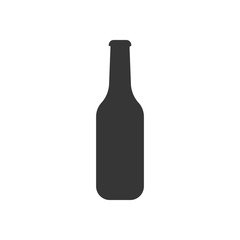 Bottle illustration silhouette