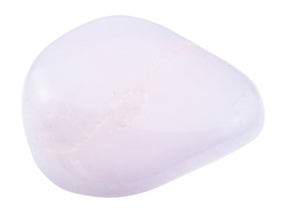polished pink Petalite (castorite) stone