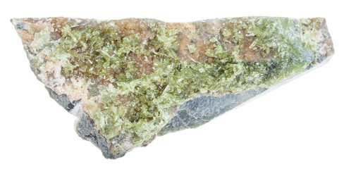 piece of Vesuvianite (Idocrase, Vesuvian) stone