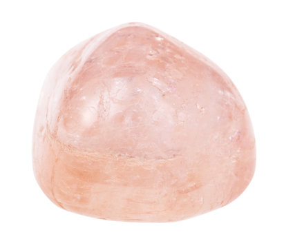 polished morganite (pink beryl, vorobyevite) stone