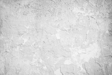 Weathered and peeled off concrete wall texture in black&white.