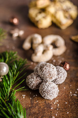 Christmas candy, cookies