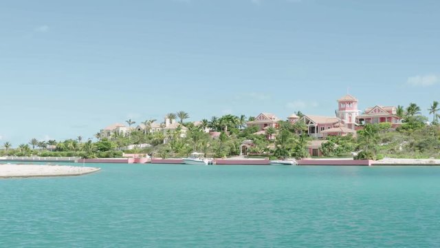 The blue waters of Turcs and Caicos Islands