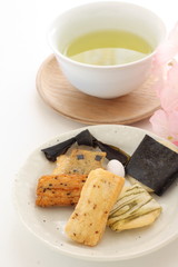 Japanese confectionery, rice creaker Senbei