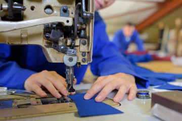 sewing machine operator