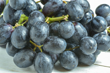  Dark grapes bunch