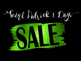 St. Patrick s Day Sale Banner