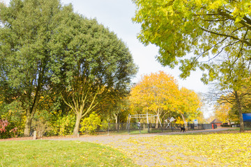 Local park land in England