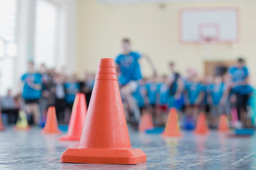 competition in the sports hall
