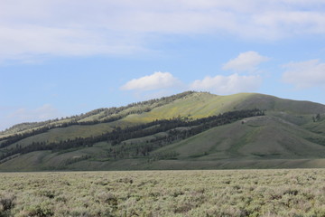 Clouds and Mountains