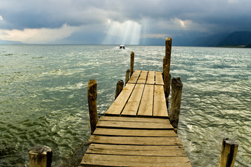 Fototapeta premium Atitlan lake, Guatemala