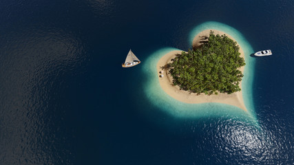 Heart Shaped Island