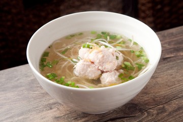 Fish paste rice noodles made with fresh seafood